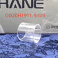 Clrane OD20mm Straight Clear Tube Tubular Glass Stand Decorative Display Base