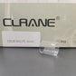 Clrane OD18mm-18.5mm Straight Clear Tube Tubular Glass Stand Decorative Display Base