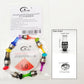 FATUBE DIY Bracelet Making Kit Multicolor Metal Plastic Beads with Elastic Thread for Handmade Jewelry Craft Supplies