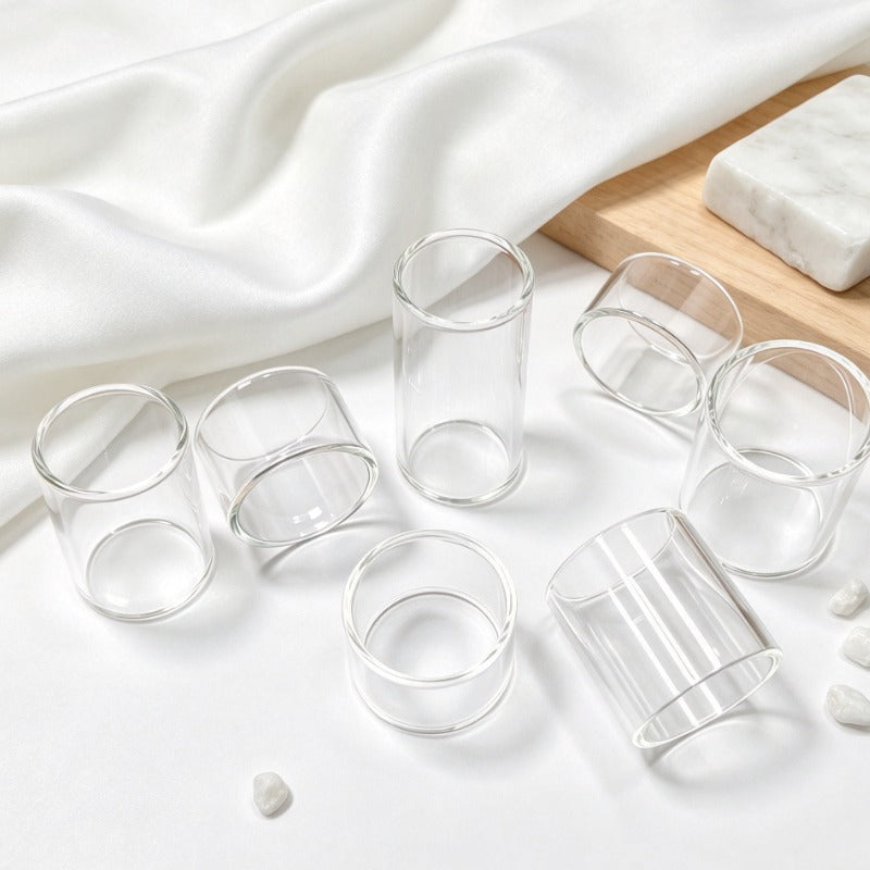 20PCS Glass Tube for Blotto RTA/Blotto Mini/Blotto V1.5/Blotto Max/VAPTIO SOLO2/Vaptio c2/paragon tank/Dvarw 16 MTL/Dvarw MTL mini/Dvarw MTL V2/Dvarw DL V3 24/Dvarw 24/Dvarw MTL 22mm