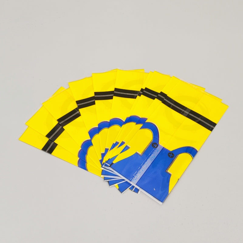 10pcs/100pcs 21700 Battery PVC Heat Shrink Film Insulation Skin Wrap Heatproof Sleeve for Lithium Battery DIY Protection