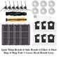 Compatible with Dreame Robot Vacuum Accessories: Main & Side Brushes for X50 Pro / X50 Master / L50 Pro Ultra Consumables