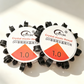 FATUBE 1.0 Black POM Beads + Crystal Elastic Thread Set DIY Handmade Beading Thread Materials Accessories.
