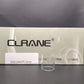 Clrane OD21mm Straight Clear Tube Tubular Glass Stand Decorative Display Base