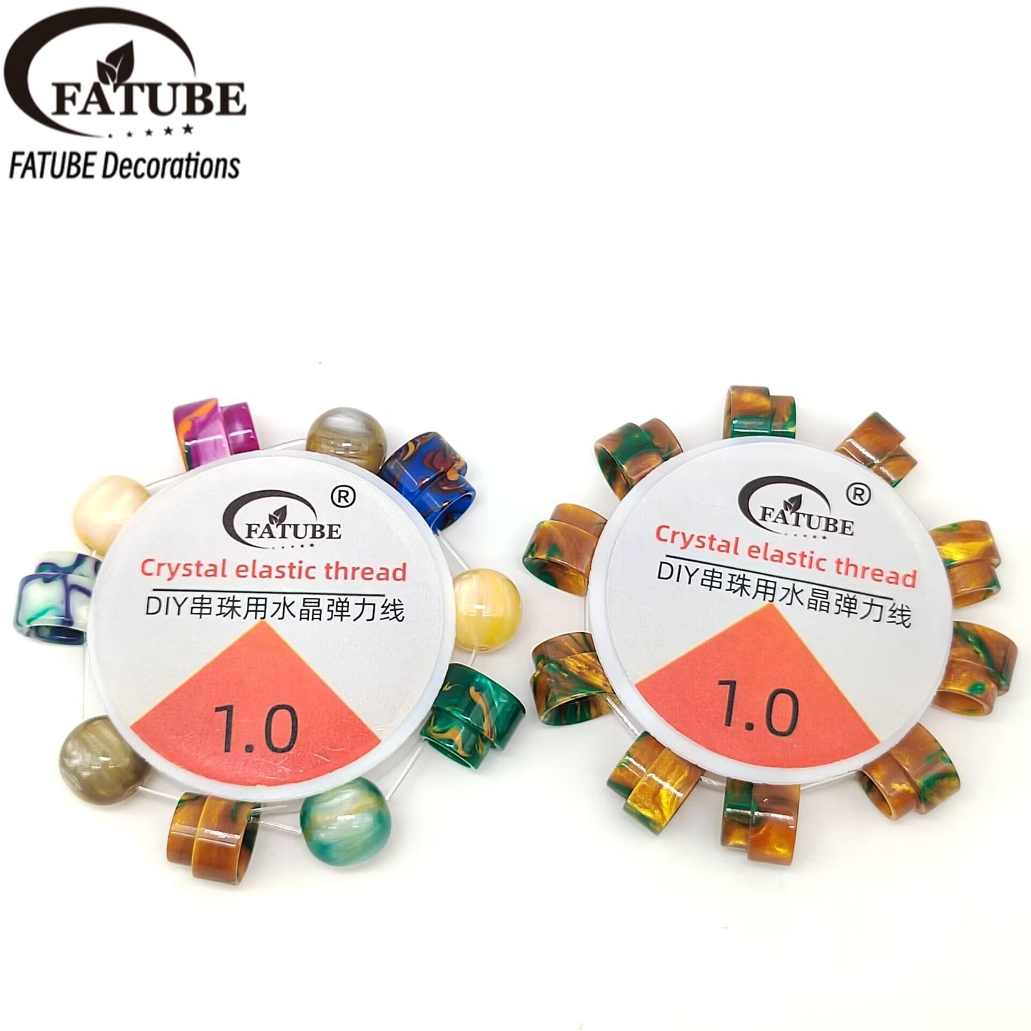 Colorful Gold Foil Resin Large Hole Spacer Tube Beads Loose Beads for DIY Handmade Bracelet Necklace Jewelry Making.
