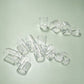20PCS Glass Tube for Wasp Nano RDTA/Wasp Nano RTA/Wasp Nano MTL RTA/Wasp Nano V2/Wasp Nano RTA MAX/Wake Tank/Gragas Upper end/Gragas lower end/Magic Winds RTA/BOMBUS RTA/BULK RTA