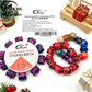 FATUBE Wear-Resistant Transparent Beading Elastic Thread 1.0mm Crystal Cord for Handmade DIY Bracelet Accessories.