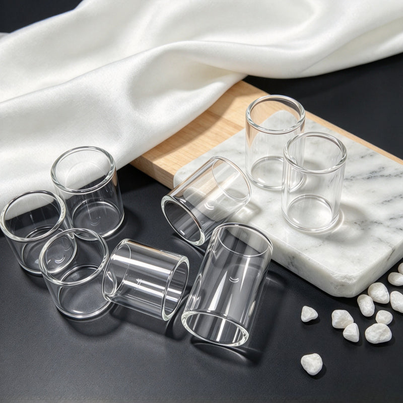 20PCS Glass Tube for OSUB Plus/Alien 220W/G320 Marshal/G150/Guardian III/Veneno/MAG P3/skyhook/Spirals/minos sub/MAG 225w/Mag Grip/Mag Baby/R-kiss/Aromamizer Supreme