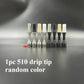 DDSX 1PC 415 Dragonfly Extended Drip Tip 316 Stainless Steel 510 Mouthpiece Random Color