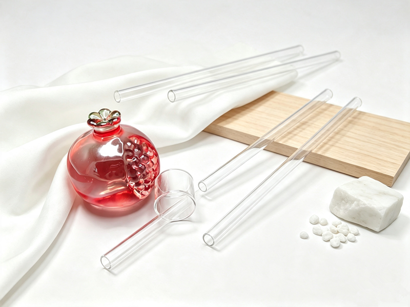 Straw Joint Borosilicate Glass Straw Joint OD23 OD23.5 Straight Hollow Drinking Glass Tube Replacement Fittings.