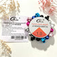 Multi-Color Aluminum Bead DIY Elastic String Kit Handmade Adjustable Bracelet Necklace Making Crystal Elastic Thread Accessory Set