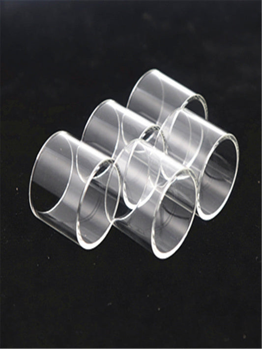 5PCS Straight Clear Glass TUBE For ParavozZ Ghost V2 RDTA/K5K