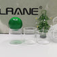 Clrane OD19mm Straight Clear Tube Tubular Glass Stand Decorative Display Base