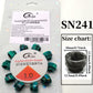 FATUBE Wear-Resistant Transparent Beading Elastic Thread 1.0mm Crystal Cord for Handmade DIY Bracelet Accessories.