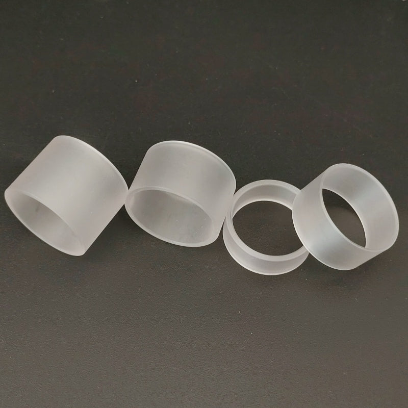 High-Temp Plastic Knurling Glossy Straight Tube Measuring Cups for Precise measurement of small-dose liquids