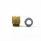 1PCS 810 Straight Sequins Resin Straw Joint