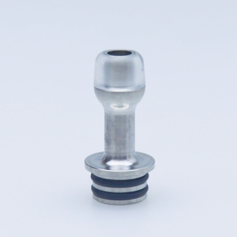 510 DRIP TIP MTL Stainless steel Acrylic Resin  Straw joint