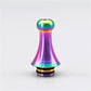 1PC 510 STRAW JOINT Round Ball Top Stainless Steel Plastic Anti-scald Mouthpiece Straw Joint