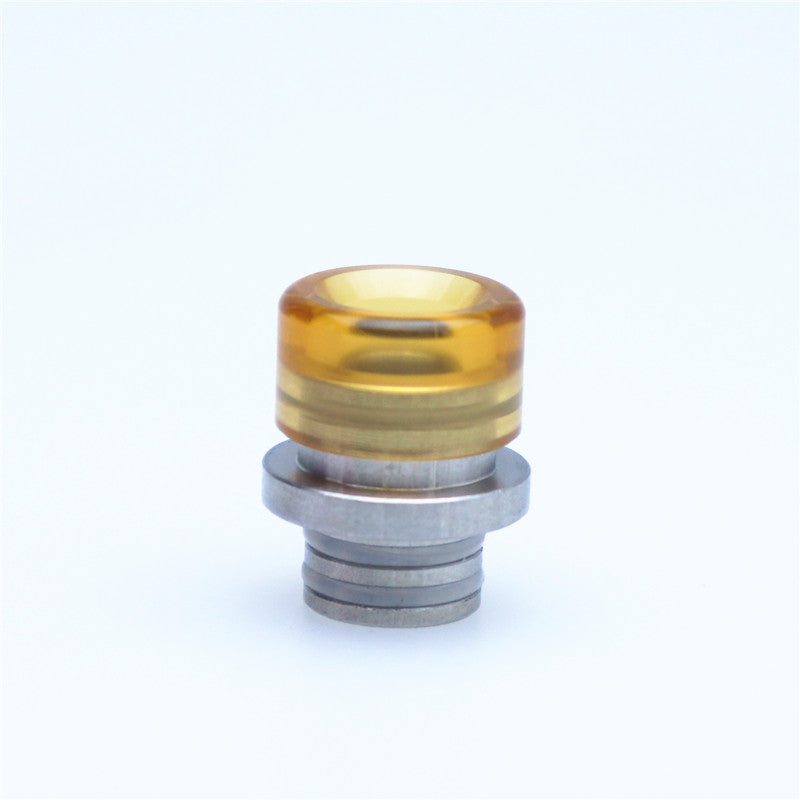 510/BB wide mouth Intergrated stainless steel and acrylic/510 DRIP TIP With Button set XBONE Colorful  Aluminum DRIPTIPS Straw Joint