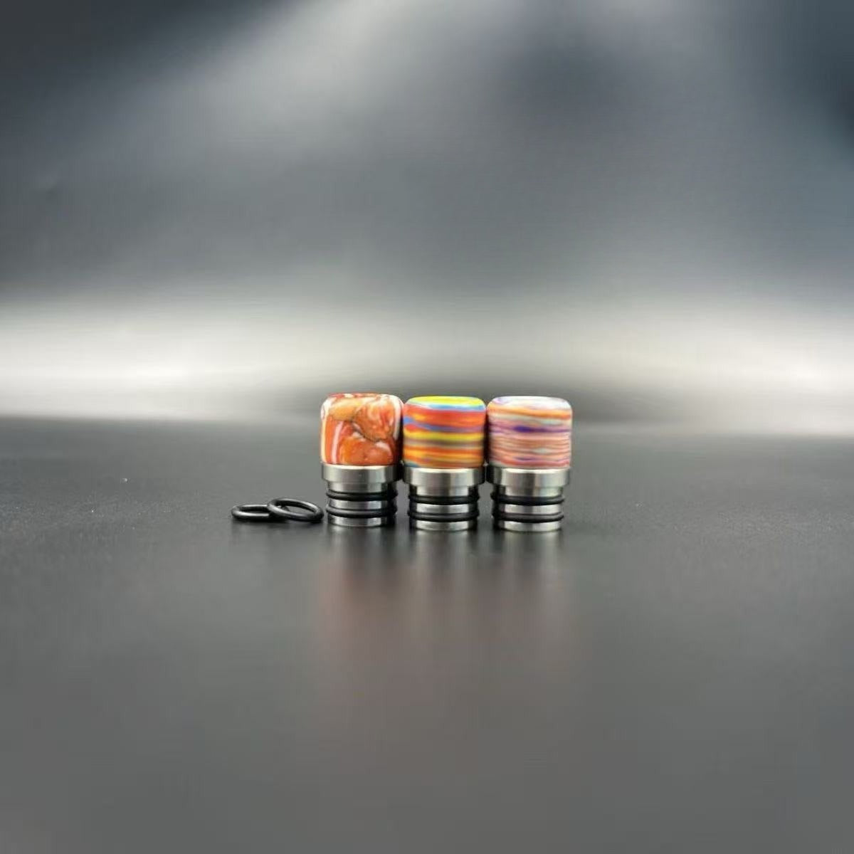 DDSX Model 415 510 Drip Tip Stainless Steel Resin Anti-Condensation Mouthpiece