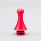 1PC 510 STRAW JOINT Round Ball Top Stainless Steel Plastic Anti-scald Mouthpiece Straw Joint
