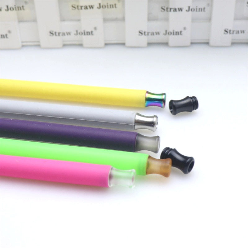 1PC 510 Drip Tip Stainless Steel Plastic Nautilus Straw Joint