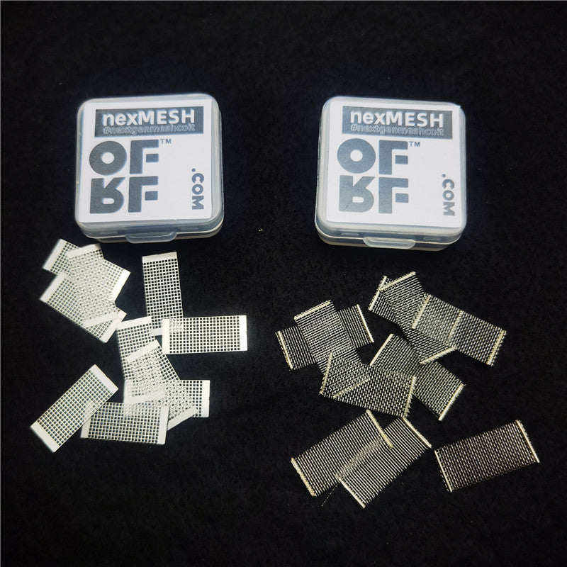 10Pcs OFRF nexMESH Mesh Coil RDA Core 0.13ohm KA1 & SS316L0.13ohm Heater