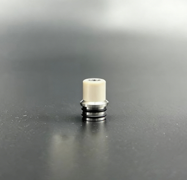 DDSX 1PC 510 MTL Hippo Stainless Steel Plastic POM PEEK Drip Tip