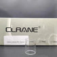 Clrane OD21mm Straight Clear Tube Tubular Glass Stand Decorative Display Base