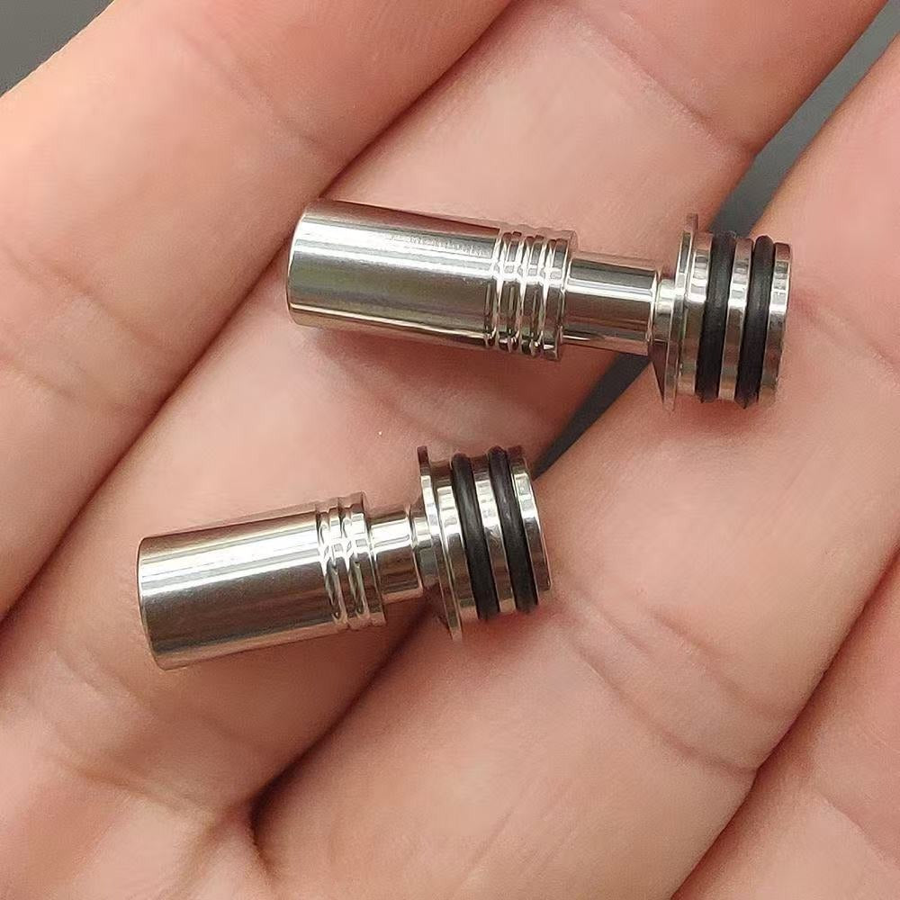 1PC 510 Diplomat Stainless Steel Long Style Drip Nozzle