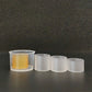 High-Temp Plastic Knurling Glossy Straight Tube Measuring Cups for Precise measurement of small-dose liquids