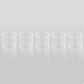 5PCS Straight Clear Glass TUBE Outer Diameter OD13,OD14,OD15,OD16,OD17,OD18,OD19,OD20,OD21,OD22mm