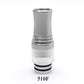 1PC 510 810 9holes Shunt anti-spitting oil Stainless Steel Plastic Combination Straw Joint