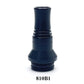1PC 510 810 9holes Shunt anti-spitting oil Stainless Steel Plastic Combination Straw Joint