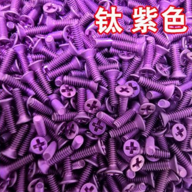 5pcs/box Titanium Screws Multi-color Titanium Screws for Dotmod Dotaio V2 & V1 Repair Accessory