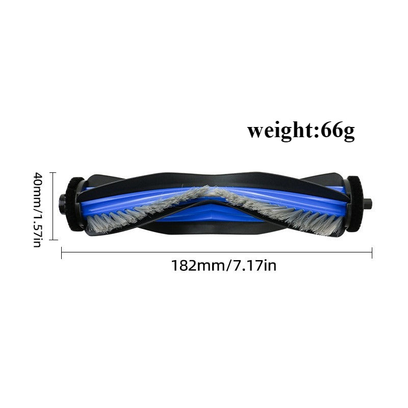 Compatible for Ecovacs T80 Consumables Robot Vacuum Cleaner Parts Roller Brush Side Brush Mop Cloth Filter Cleaning Solution Dust Bag