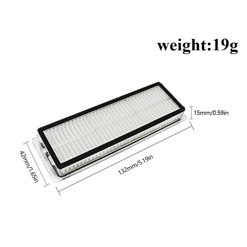 For Xiaomi Mi Robot Vacuum X20 Pro / X20 Max Accessories, Roller Brush, Side Brush, Hepa Filter, Mop Cloth, Dust Bag