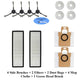 For Xiaomi Mi Robot Vacuum X20 Pro / X20 Max Accessories, Roller Brush, Side Brush, Hepa Filter, Mop Cloth, Dust Bag