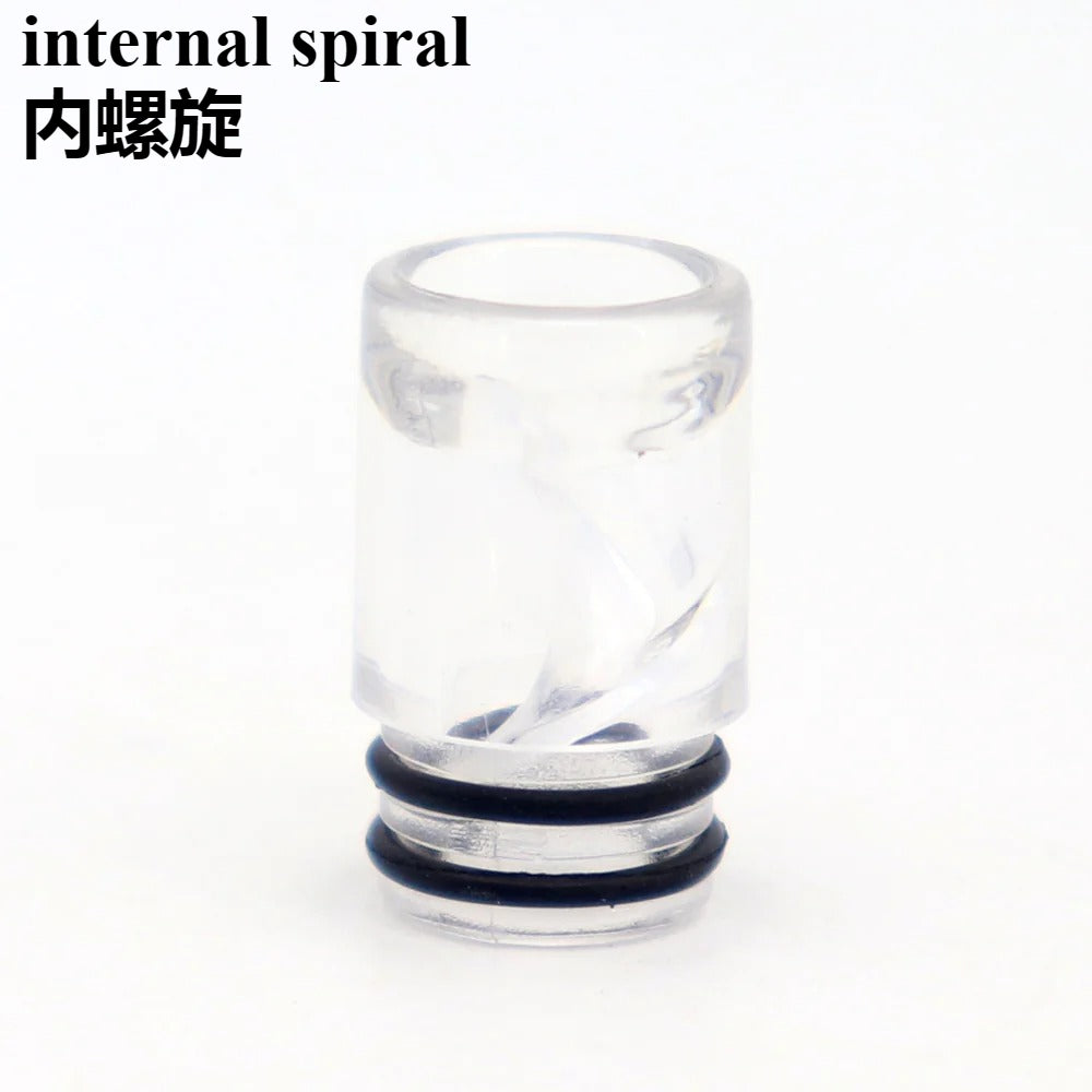 1PC 510 810 Internal Spiral Plastic Straw Joint