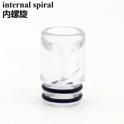 1PC 510 810 Internal Spiral Plastic Straw Joint