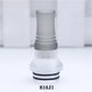 1PC 510 810 9holes Shunt anti-spitting oil Stainless Steel Plastic Combination Straw Joint