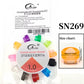 FATUBE handmade DIY bracelet accessories - resin material beads + bracelet-compatible crystal elastic thread.