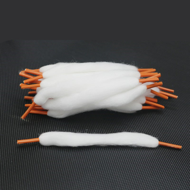 Straw Joint Oil Guide Cotton Wool Organic Bacon for Electronic Coil Heating Wire 1Bag