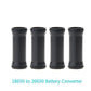 Straw Joint 5Pcs 18650 to 26650 Battery Adapter POM Case Cover