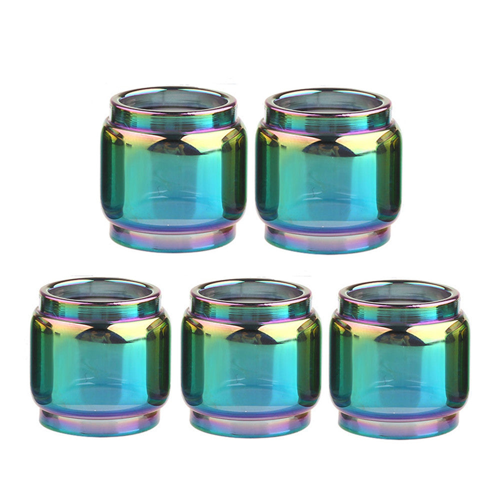 5PCS Rainbow bubble glass tube for Goblin mini v1 v2 v3/GB v1 v2 v3/Goliath V2/Bellus RTA