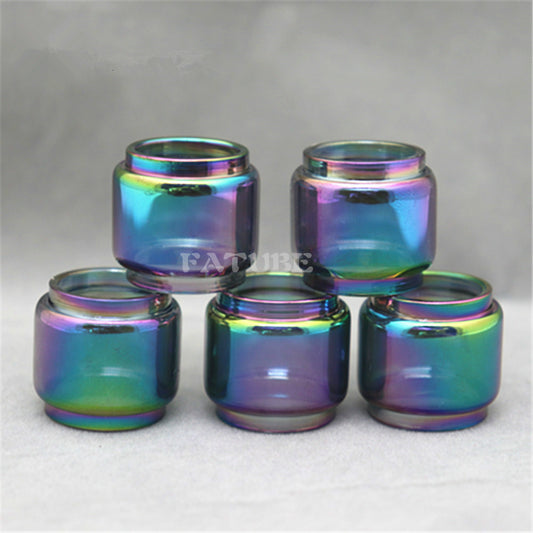 5PCS Rainbow bubble glass tube for OWL tank/Intake Dual Coil RTA/Merlin mini rta/Hastur MTL Mini RTA/Pharaoh mini RTA/Bachelor X RTA/Nunchaku 2