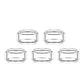 5PCS Bubble glass tube for GEN KIT/GEN S 220w KIT/GEN nano/GTX Tank 22/GTX Tank 18/GTX ONE