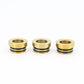 3PCS 810 To 510 Stainless Steel 15mm Straw Joint Adapter