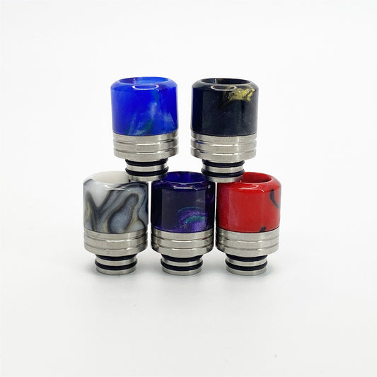 1PCS 510 Resin with Screen Anti-fry Oil Straw Joint Random Color