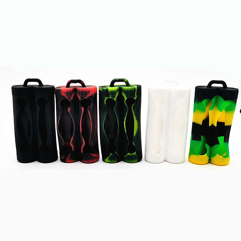 Straw Joint 18650 Battery Silicone Protective Sleeve Anti Slip Case 1Pcs